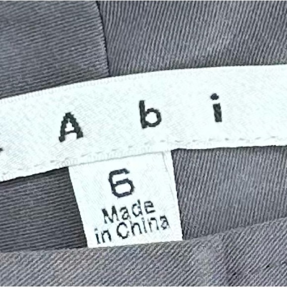 CAbi Gray Wide Leg Trouser Work Pant, 337L, 6 - Picture 4 of 7